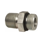F5OF64 1/4" Male Pipe X #6 Male ORB Adapter | Parker Hannifin HP Fittings